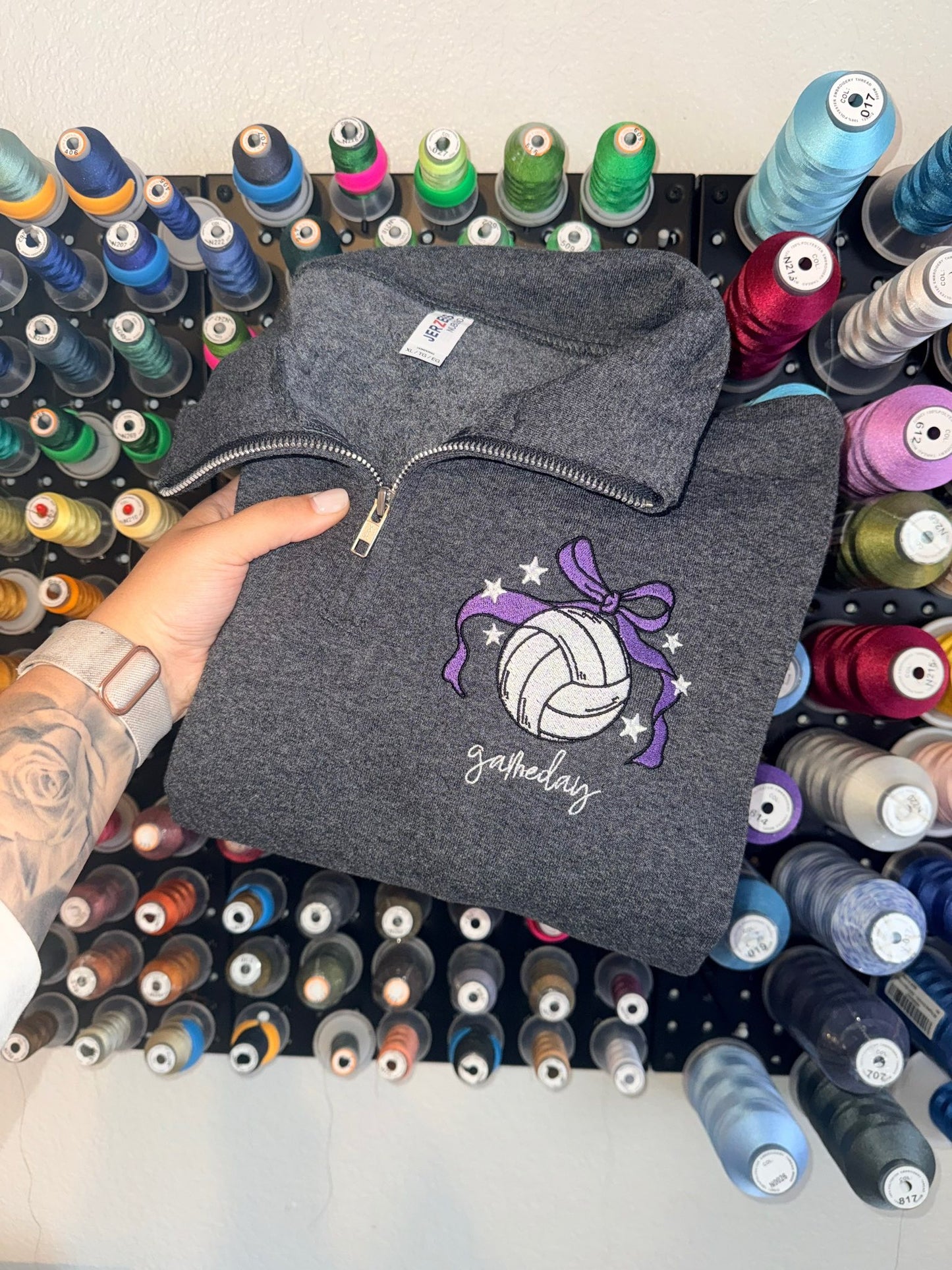 Gameday Volleyball Embroidered Shirt