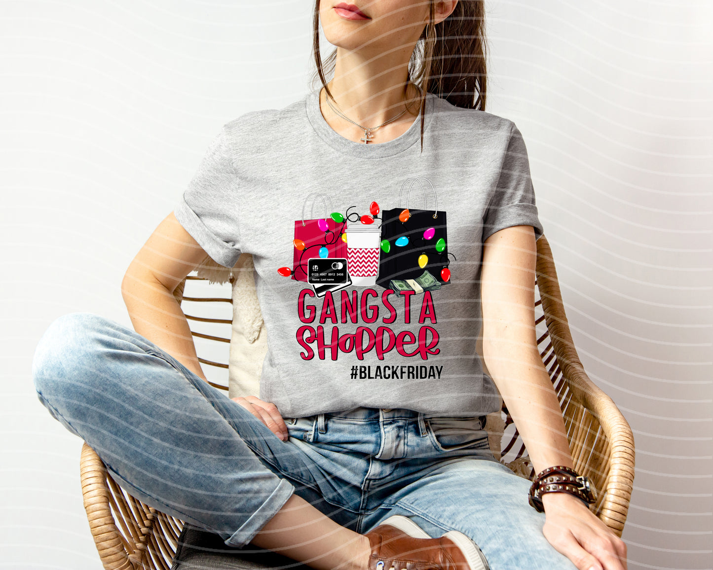 Gangsta Shopper Graphic Tee