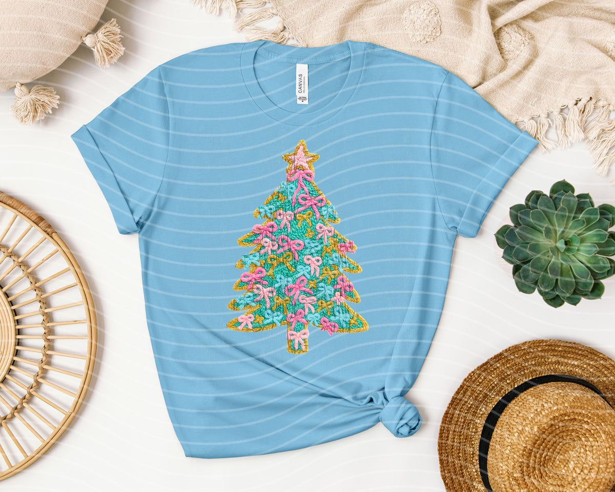 Yarn Bow Tree Graphic Tee