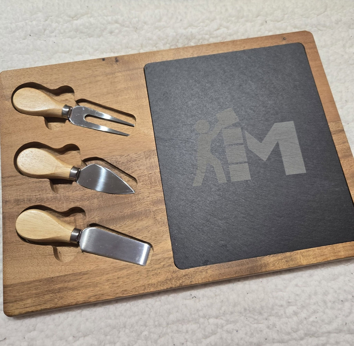 Engraved Charcuterie Set