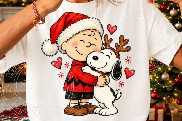 Snoopy Hugs Graphic Tee
