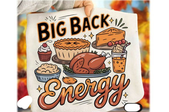 Big Back Energy Graphic Tee