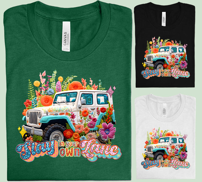 Stay in Your Own Lane Graphic Tee