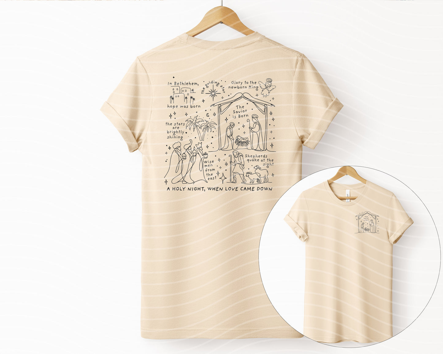 The Savior is Born Graphic Tee