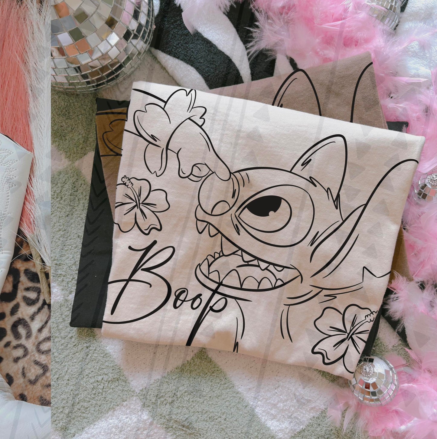 Boop Stitch Graphic Tee