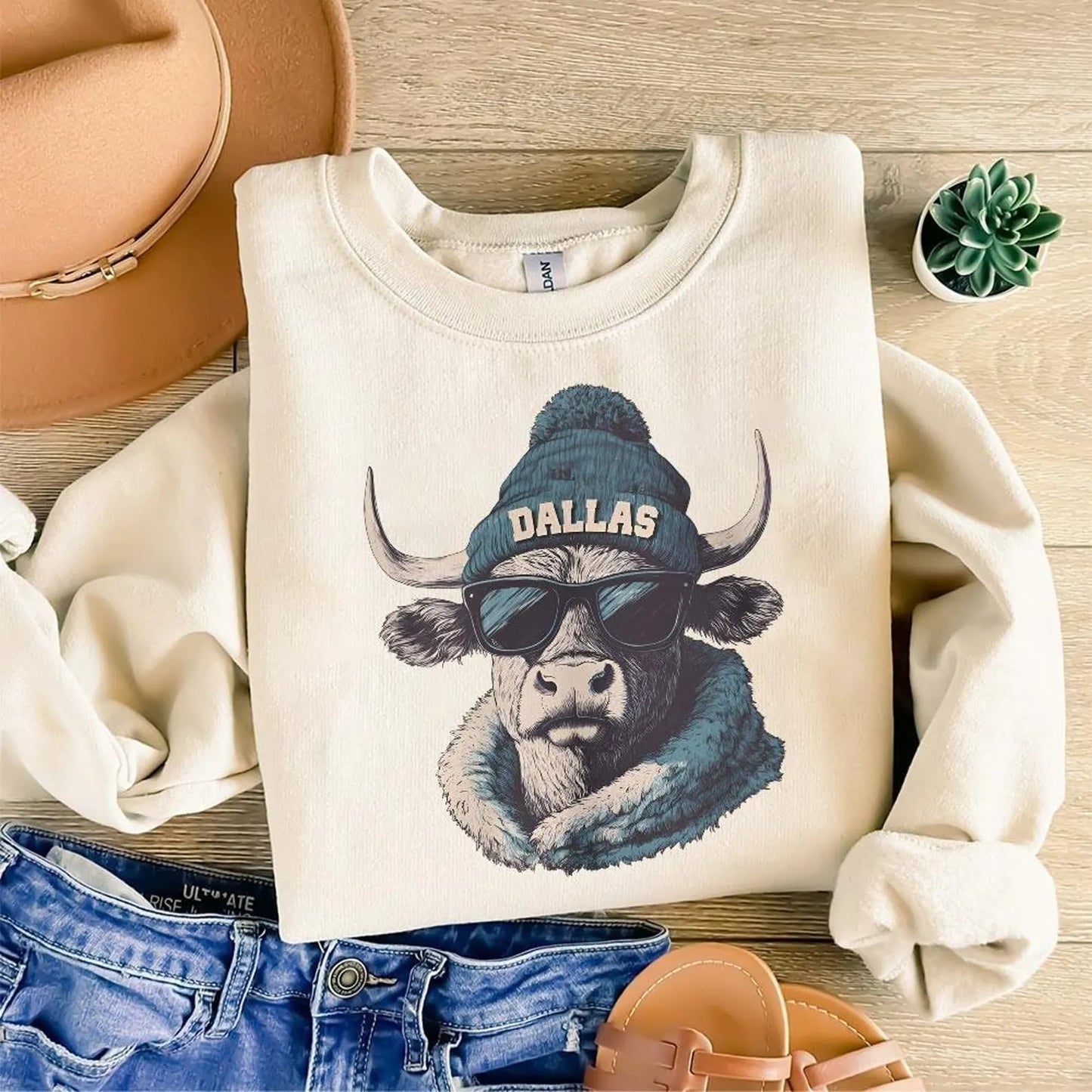 Dallas Cow Graphic Tee