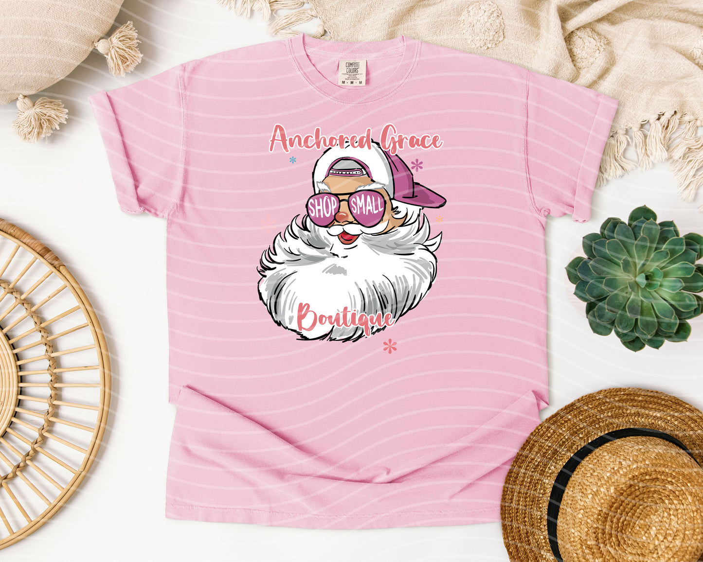 Boutique Santa Graphic Tee