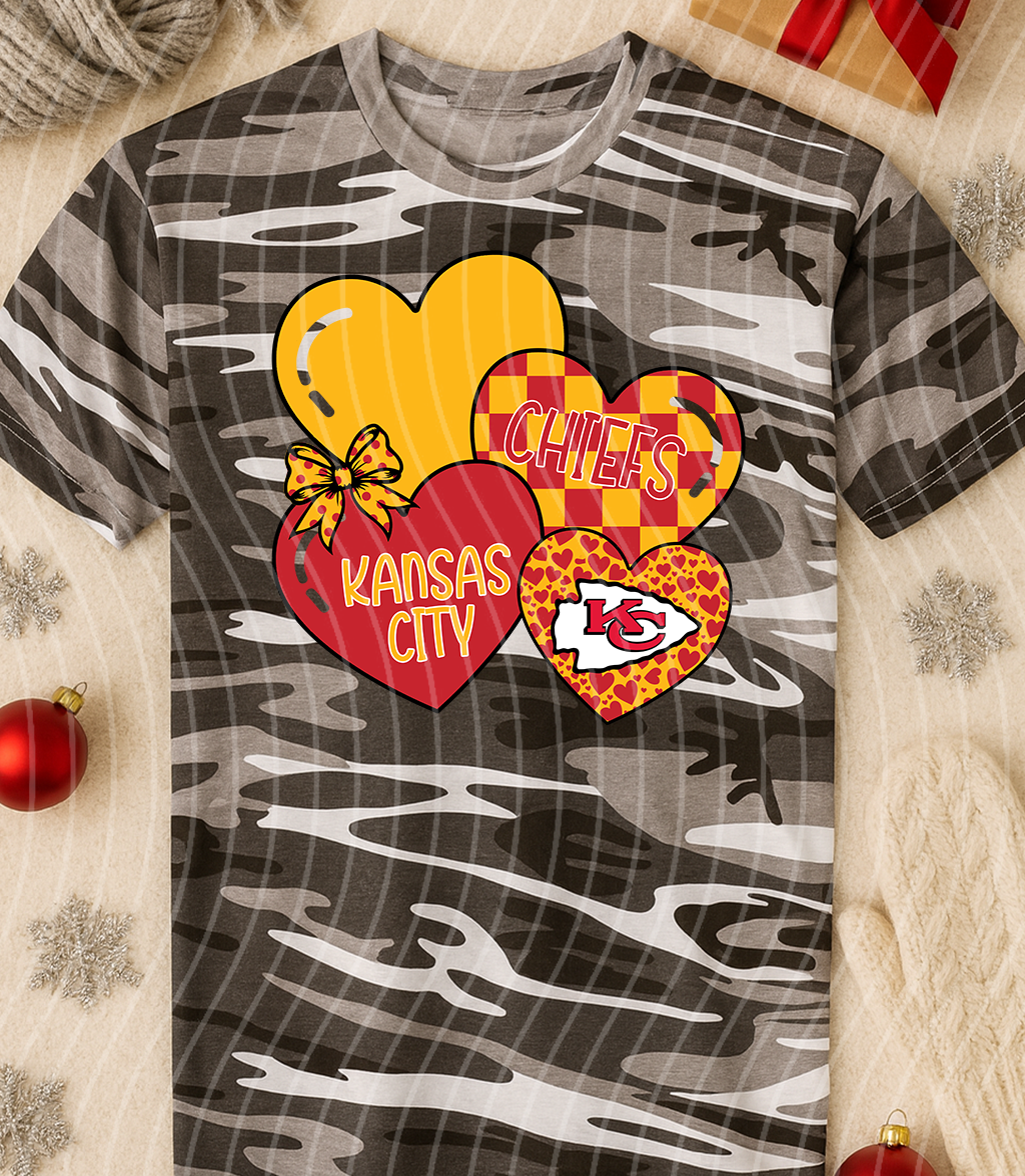 Chiefs Hearts Graphic Tee