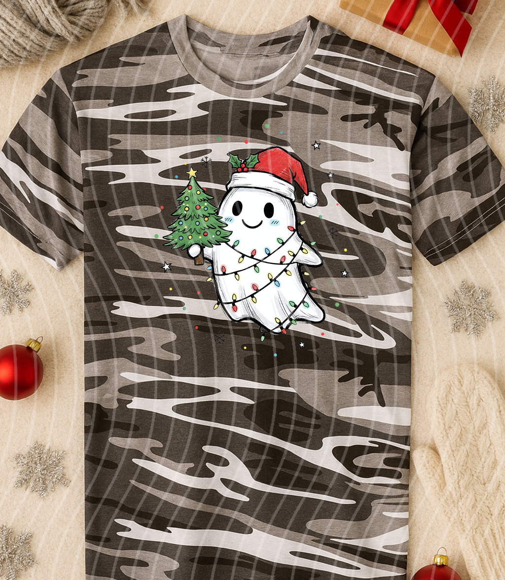 Christmas Ghost Graphic Tee