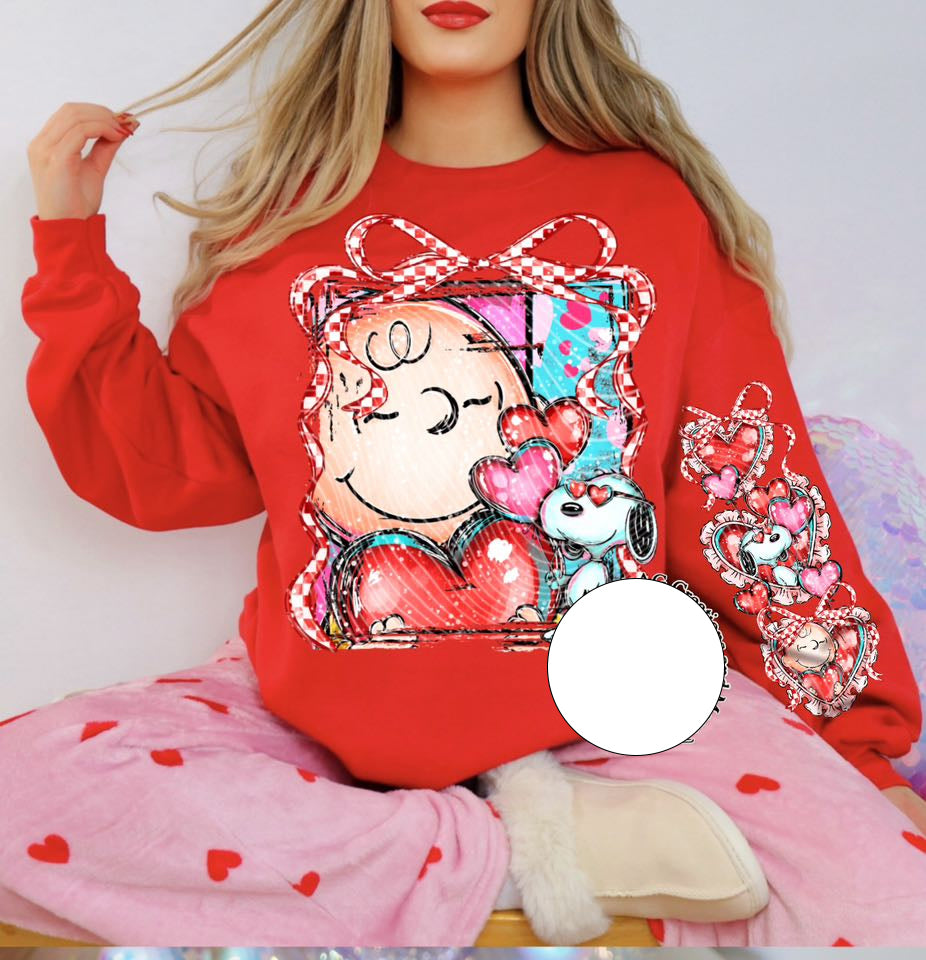Peanuts Love Coquette Graphic Tee