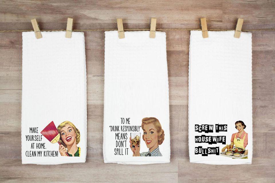 To Me Drink Responsibly Means Dont Spill It Hand Towel