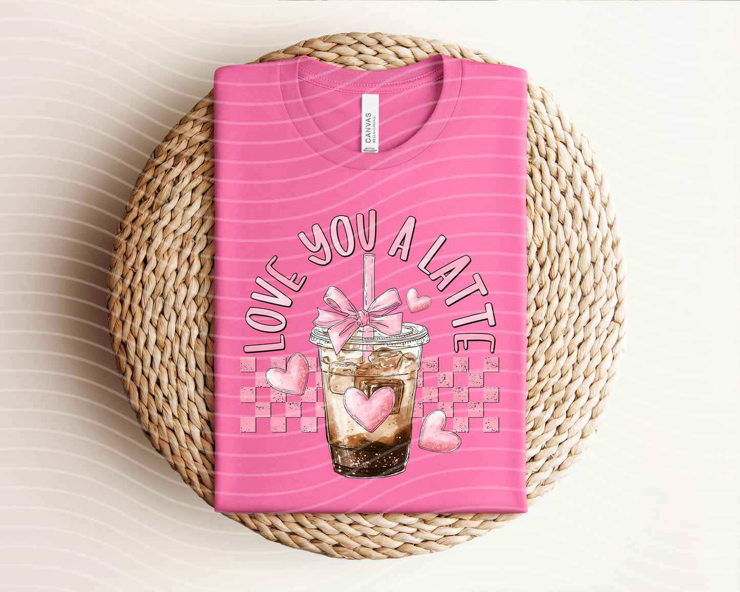 Love You a Latte Graphic Tee