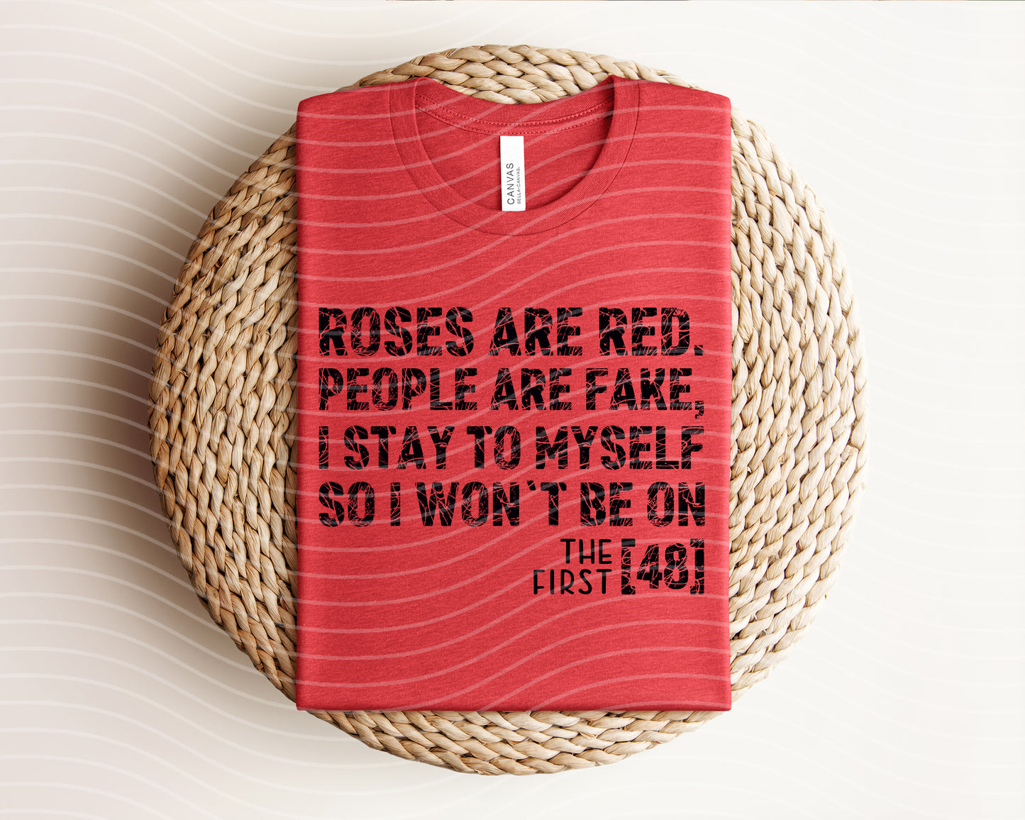 Roses are Red Graphic Tee