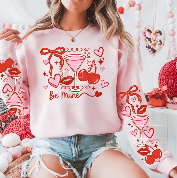 Be Mine Martini Graphic Tee