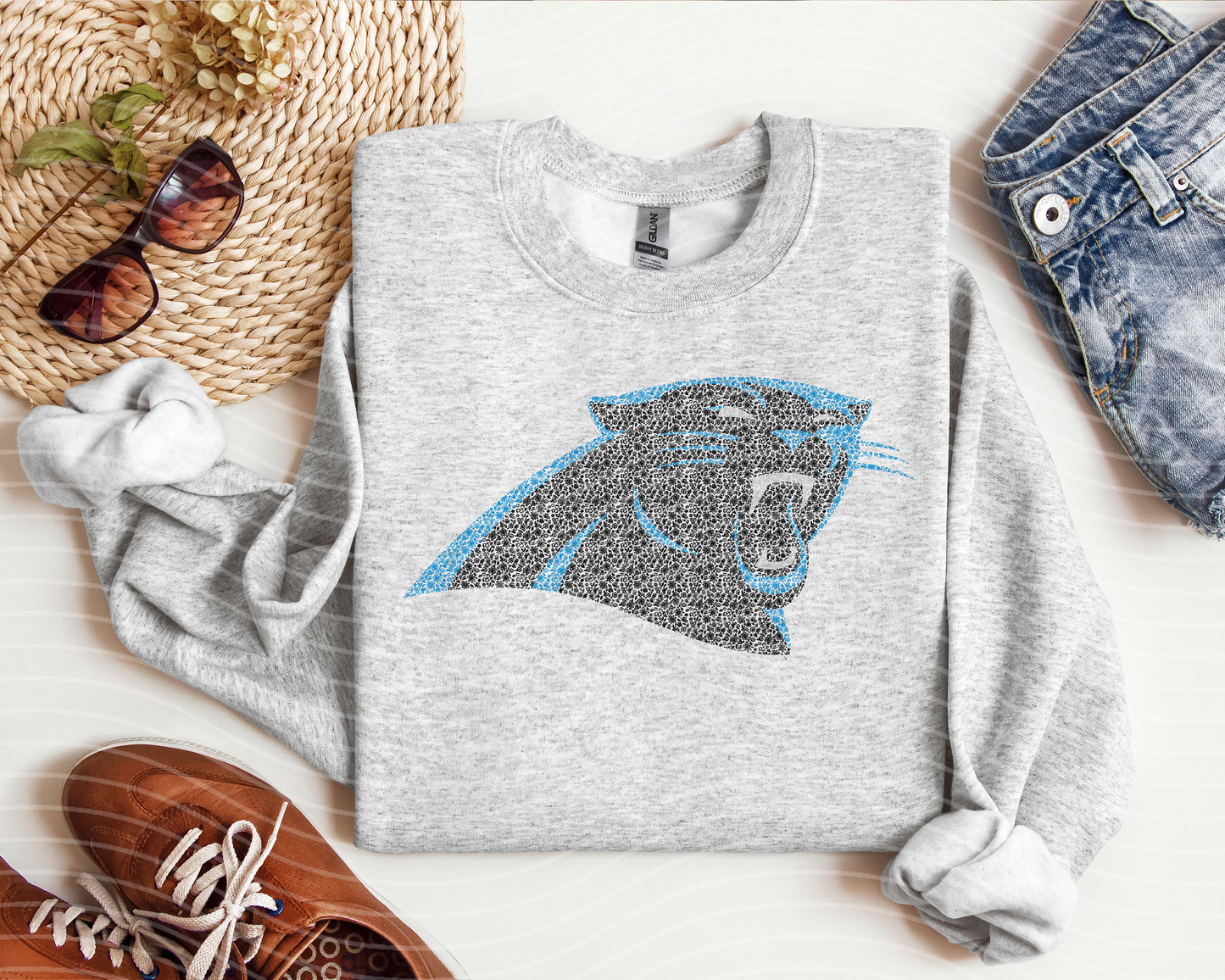 Floral Panthers Graphic Tee