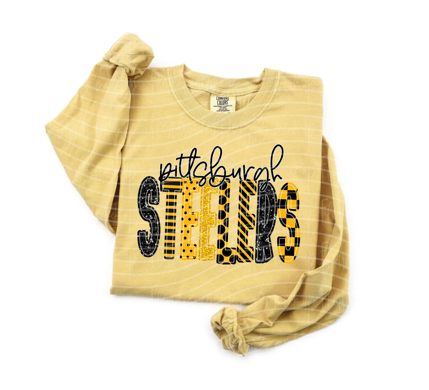 Steelers Mixed Font Graphic Tee