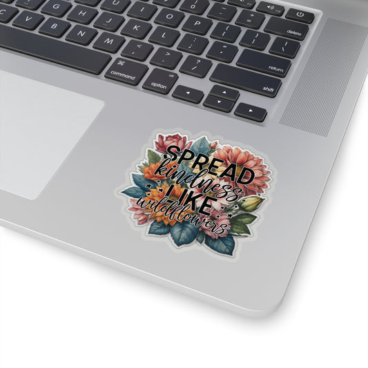 Spread Kindness Sticker Bright Colors | Fun Stickers | Happy Stickers | Must Have Stickers | Laptop Stickers | Best Stickers | Gift I