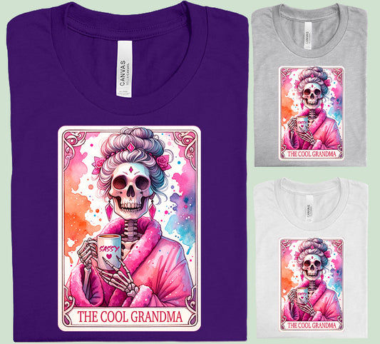 The Cool Grandma Tarot Graphic Tee