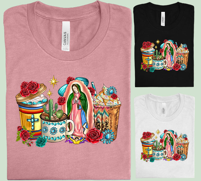 Statue Coffee Graphic Tee