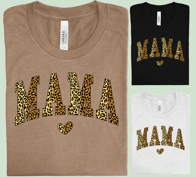 Leopard Mama Graphic Tee