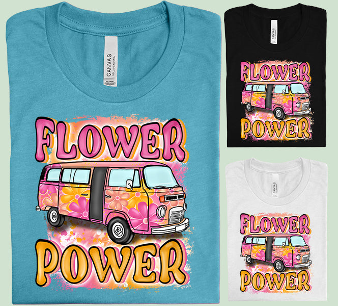 Flower Power Graphic Tee