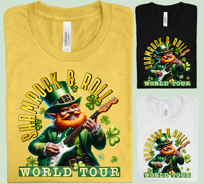 Shamrock & Roll World Tour Graphic Tee