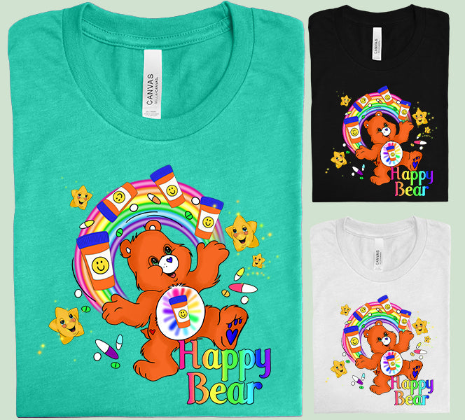Happy Bear Graphic Tee