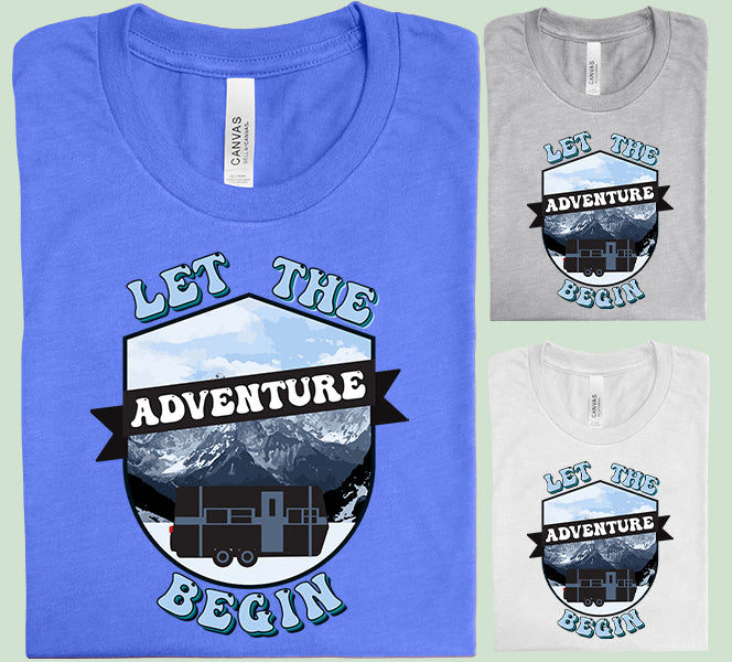 Let the Adventure Begin Graphic Tee