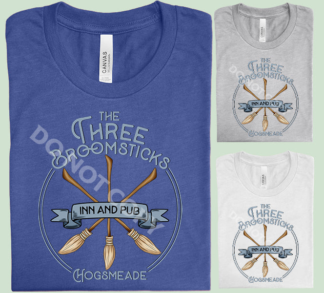 The Three Broomsticks Graphic Tee
