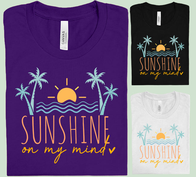 Sunshine on My Mind Graphic Tee