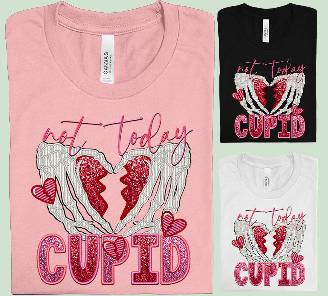 Not Today Cupid Graphic Tee