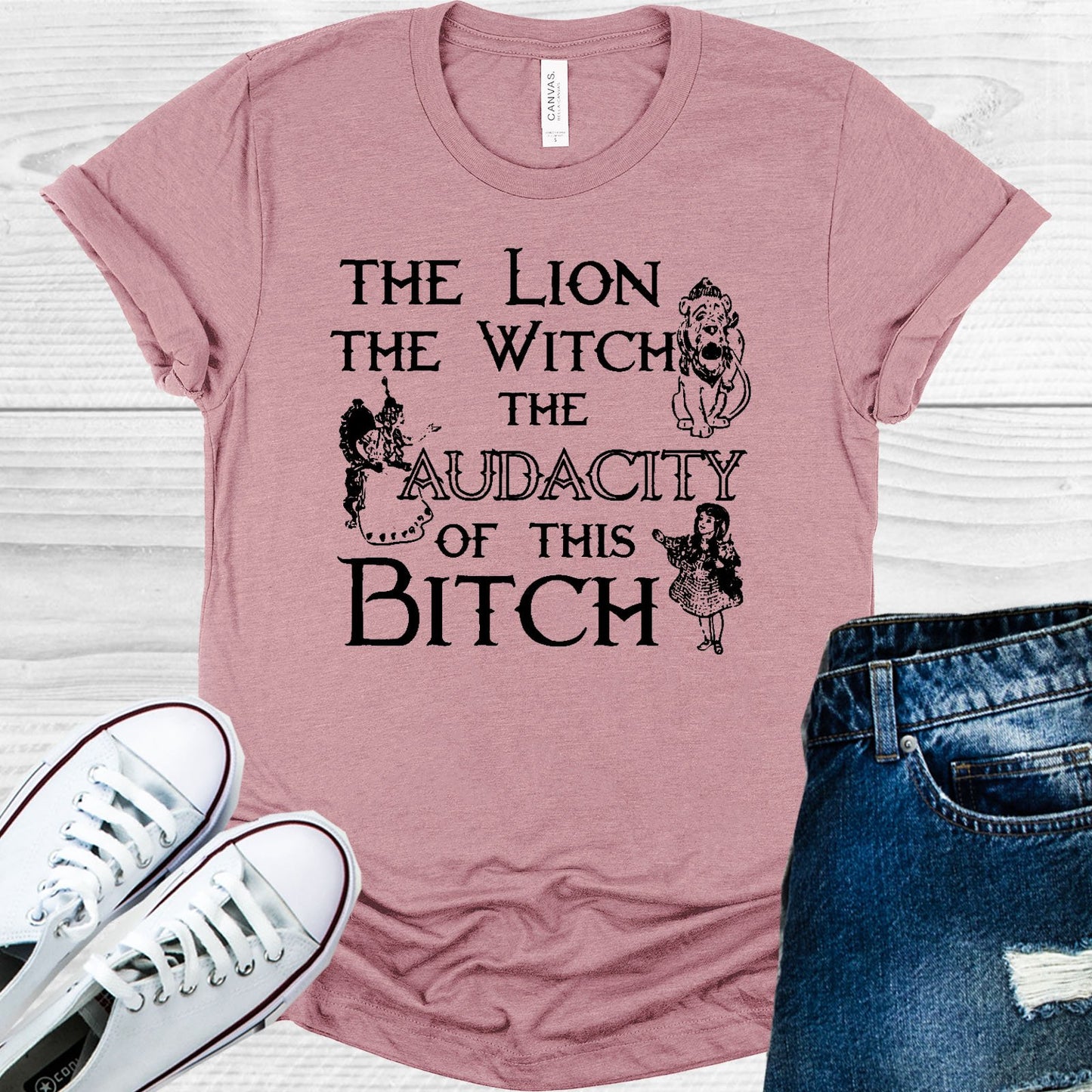 The Lion Witch Audacity Of This B**** Graphic Tee Graphic Tee