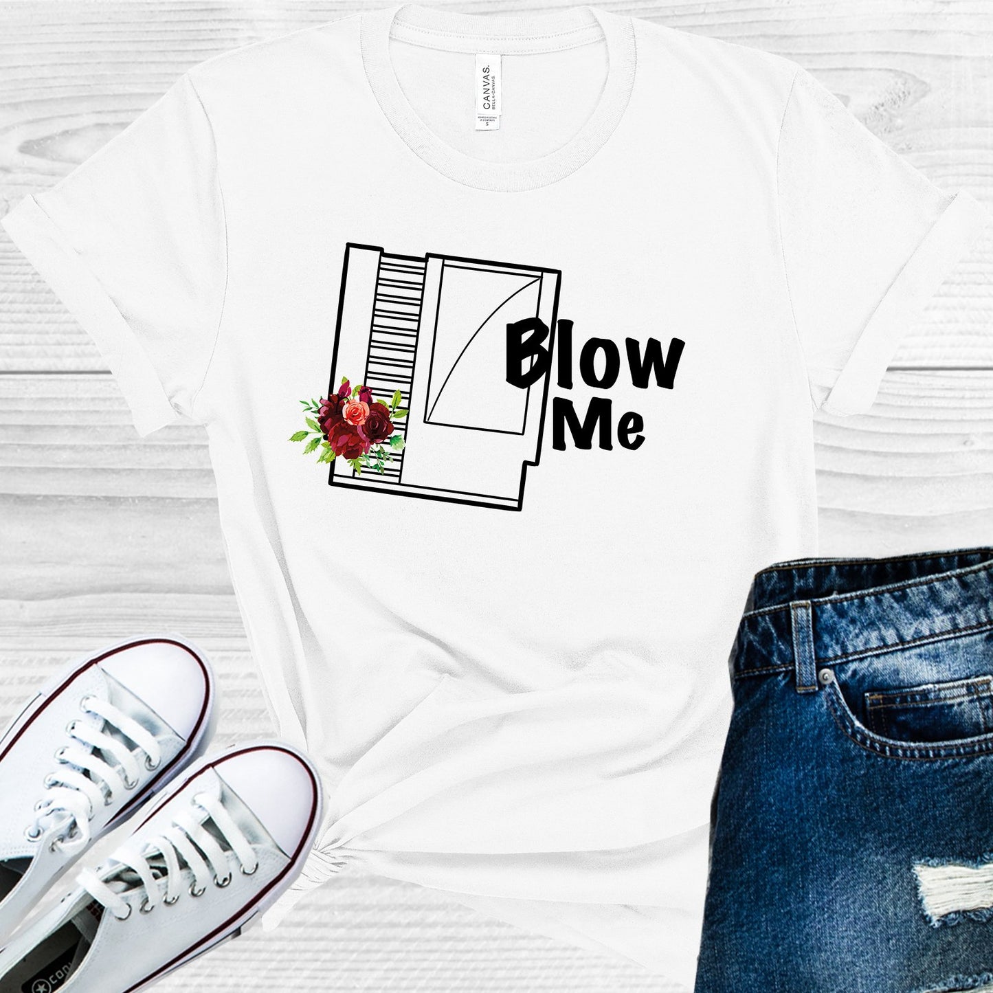 Blow Me Graphic Tee Graphic Tee