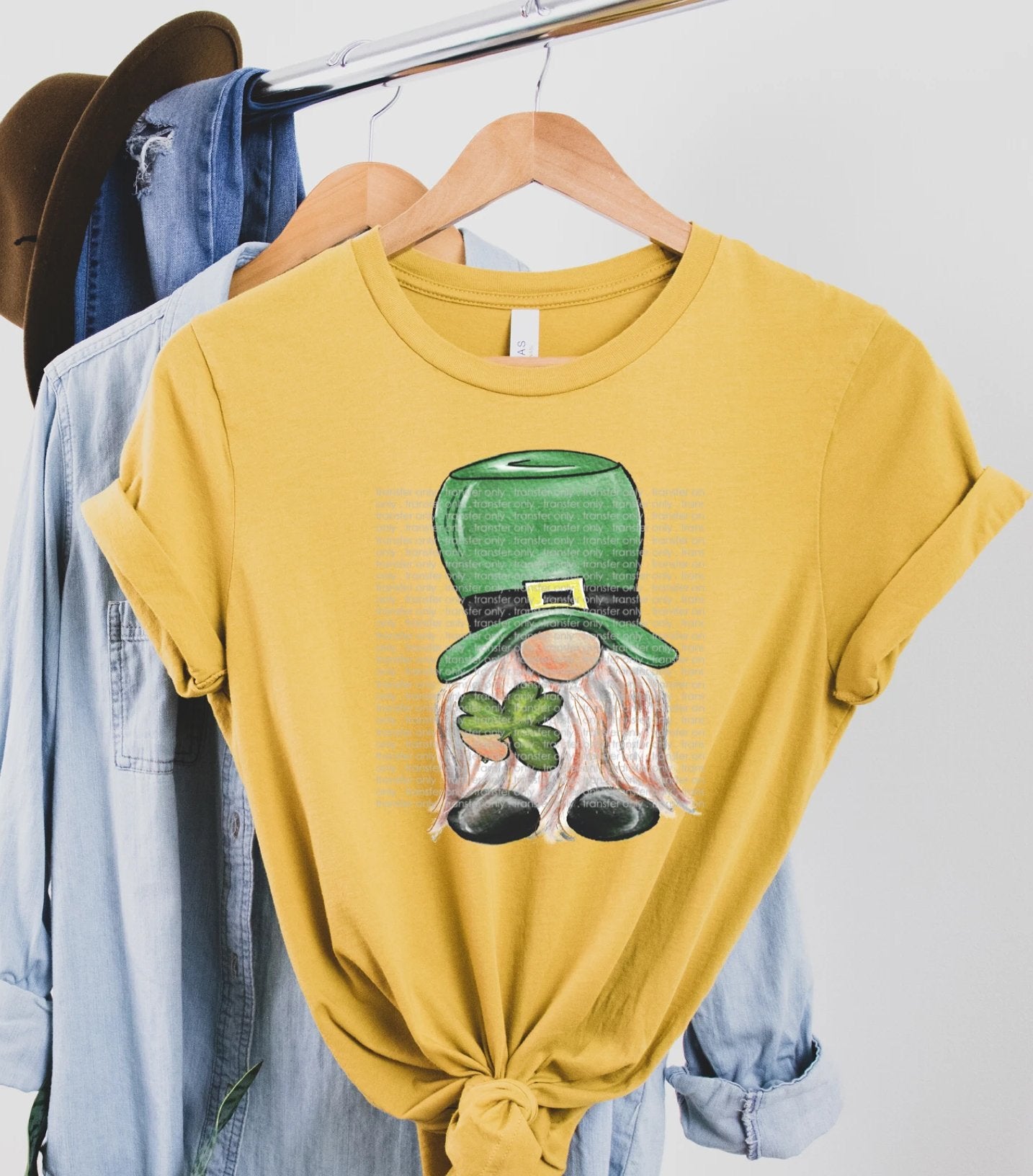 St. Patricks Day Gnome Graphic Tee Graphic Tee