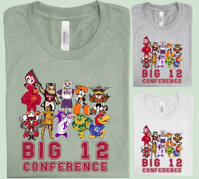 Big 12 Conference Graphic Tee