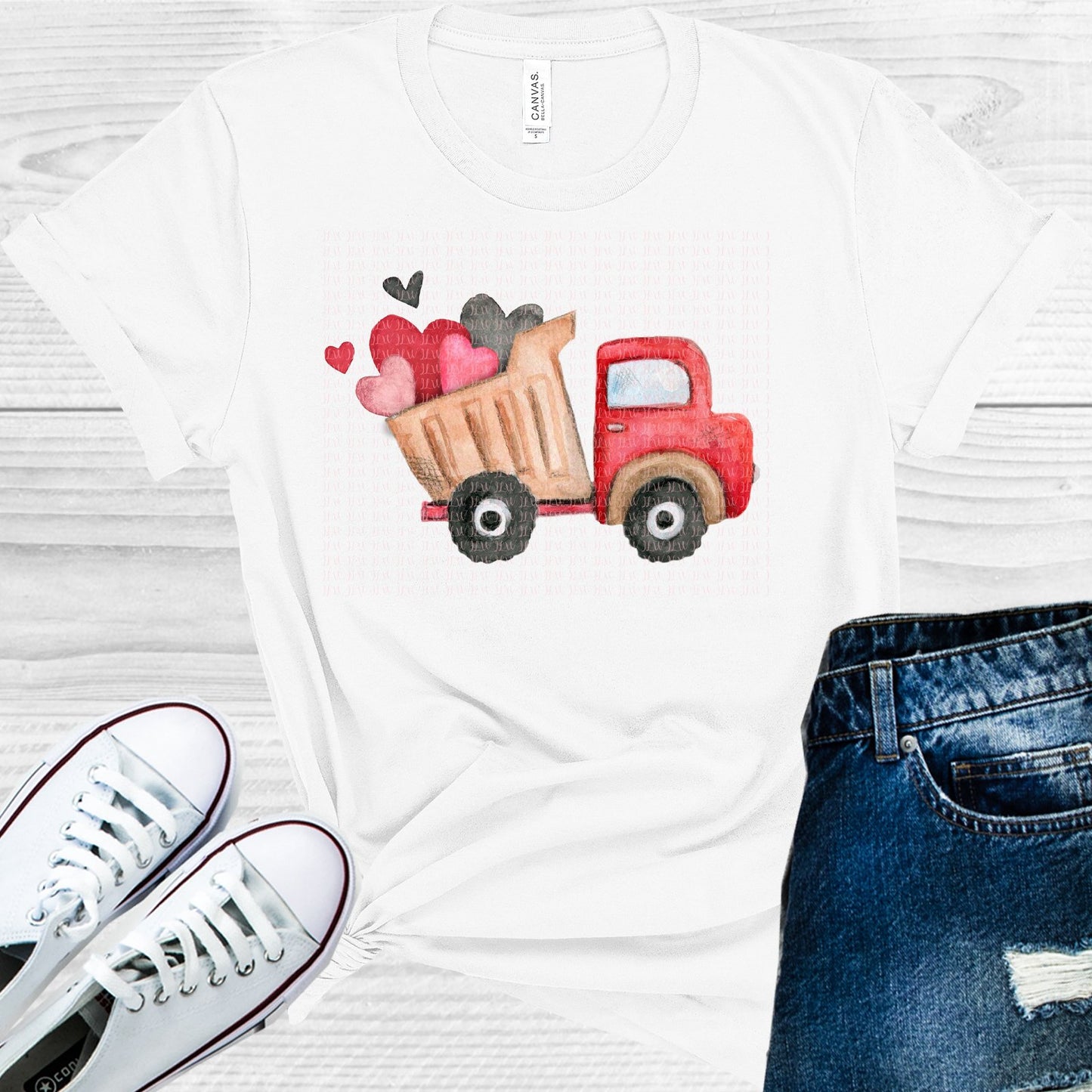 Valentine Truck Graphic Tee Graphic Tee