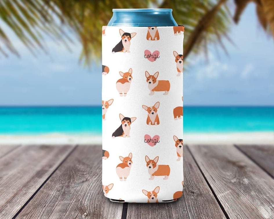 Can Cooler - Corgi