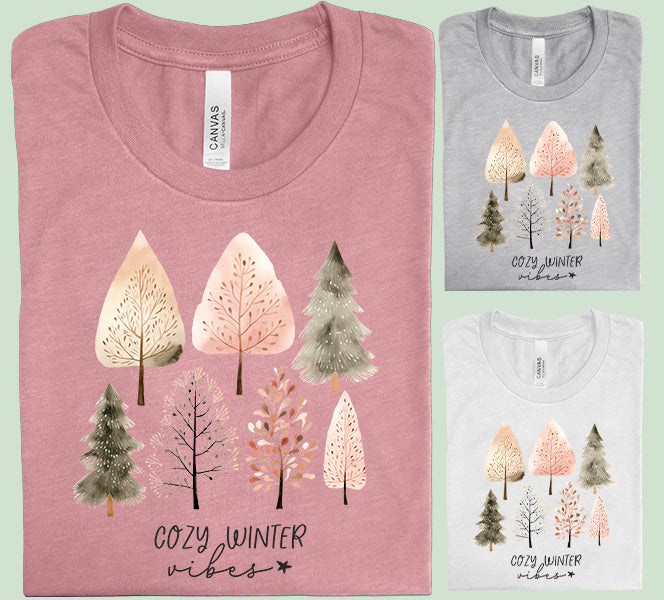 Cozy Winter Vibes Graphic Tee