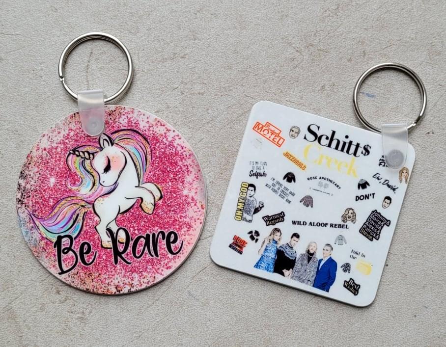 Be Rare Keychain