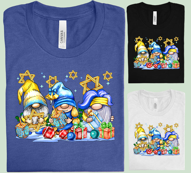Hanukkah Gnomes Graphic Tee