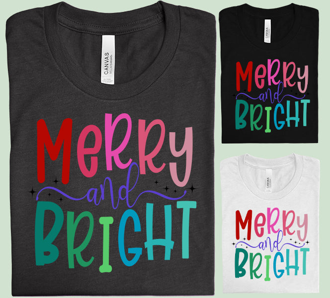 Merry and Bright Graphic Tee