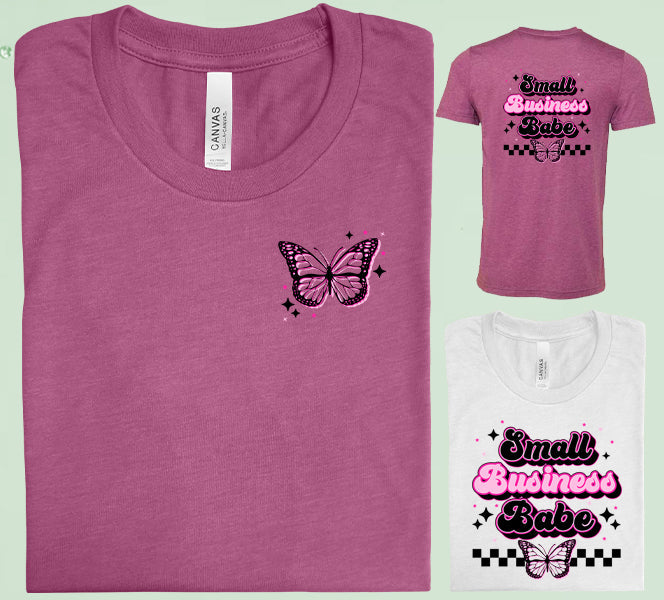 Small Business Babe Graphic Tee Graphic Tee