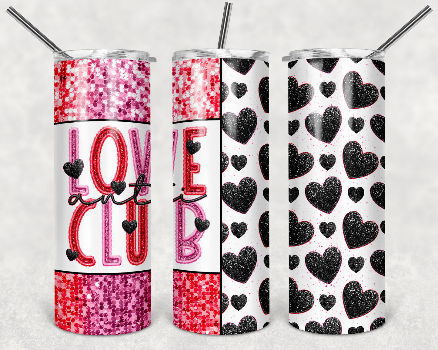 Anti Love Club 20 oz Skinny Tumbler