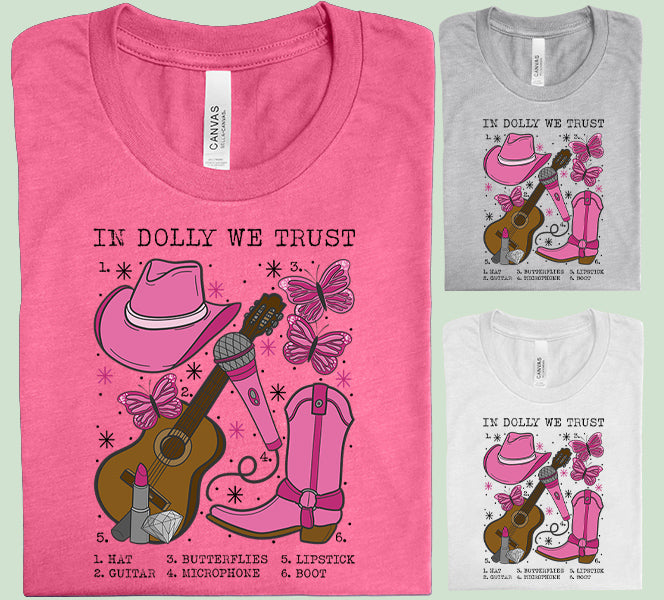 In Dolly We Trust Graphic Tee