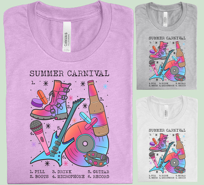 Summer Carnival Graphic Tee