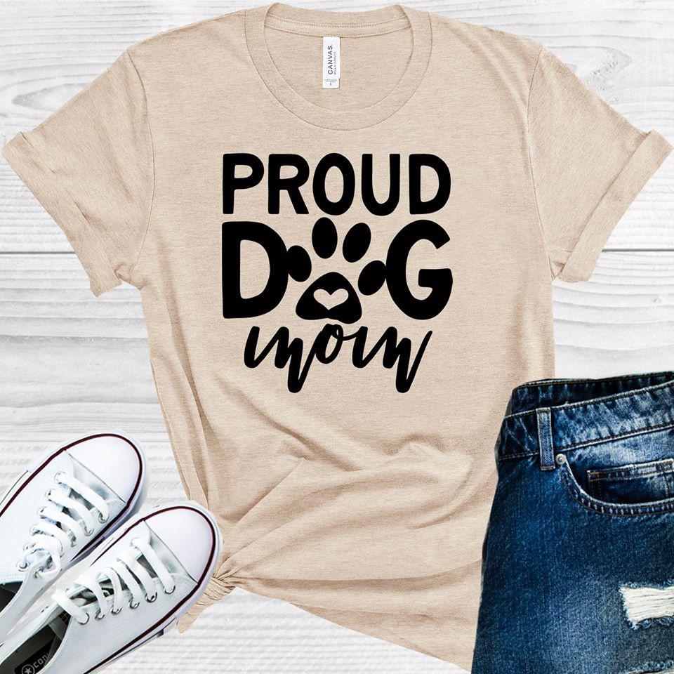 Proud Dog Mom Graphic Tee Graphic Tee