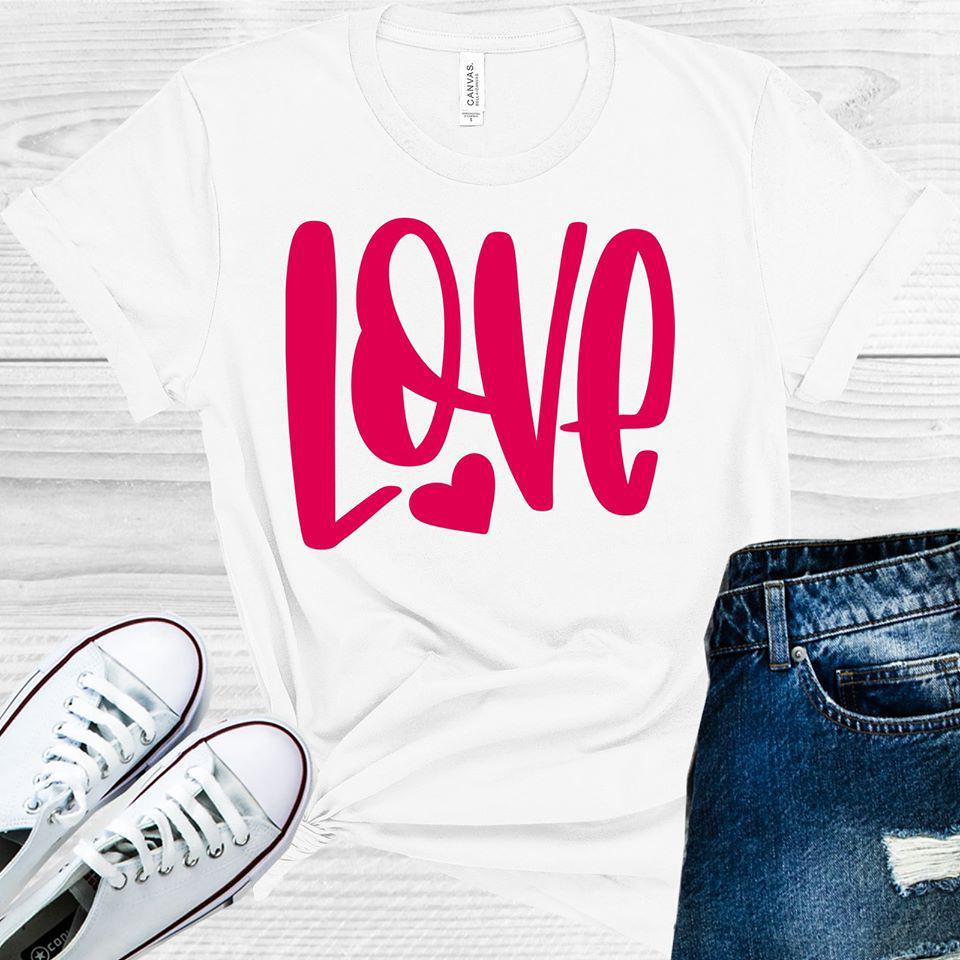 Love Valentine Graphic Tee Graphic Tee