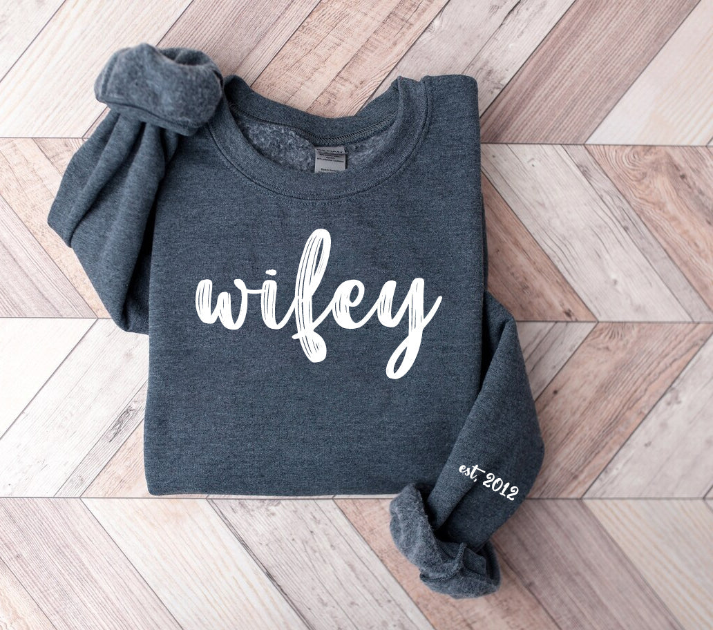 Wifey Customized Graphic Tee Graphic Tee