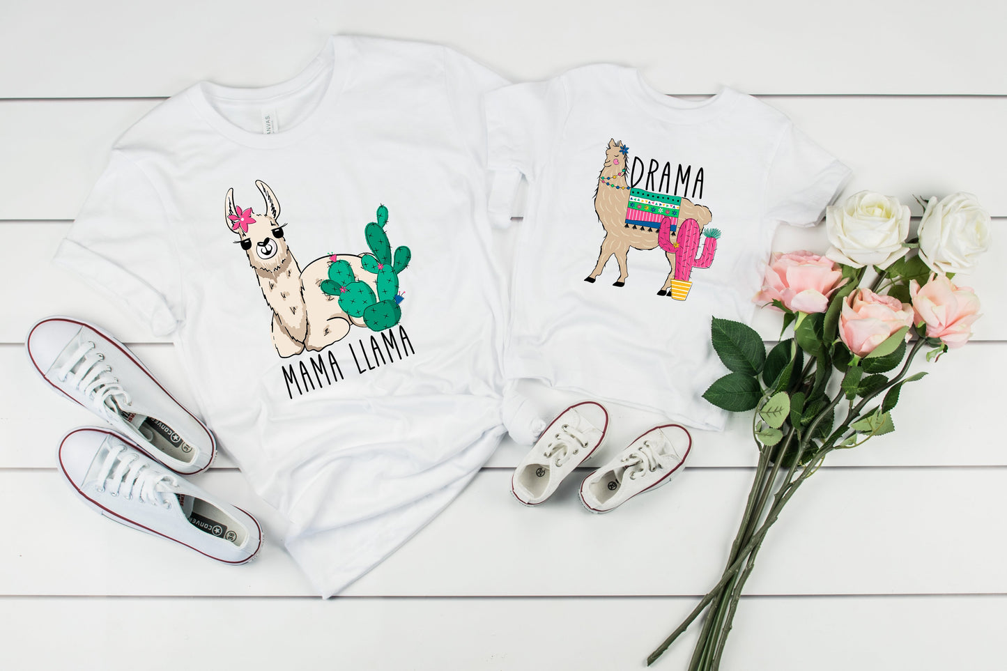 Mama Llama Graphic Tee Graphic Tee