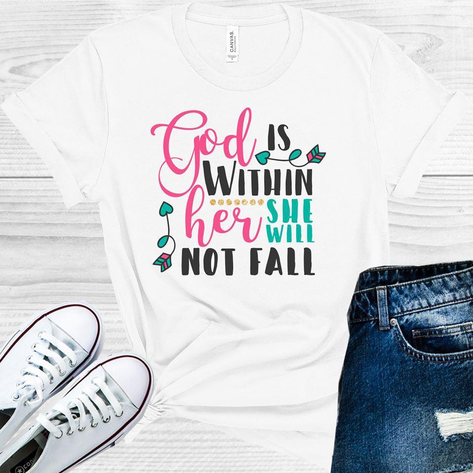 God Is Within Her She Will Not Fail Graphic Tee Graphic Tee